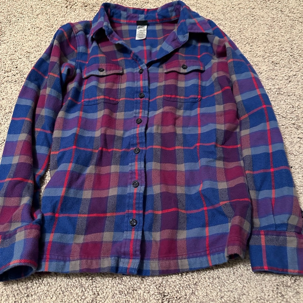 Patagonia Fleece size 4 flannel